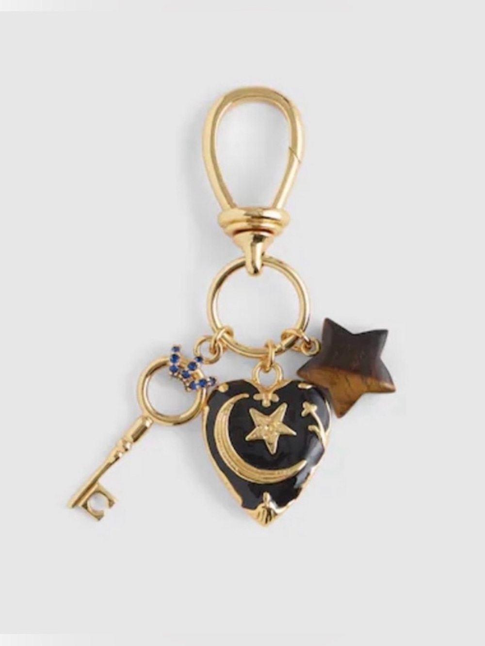 Madewell key luster bag charm